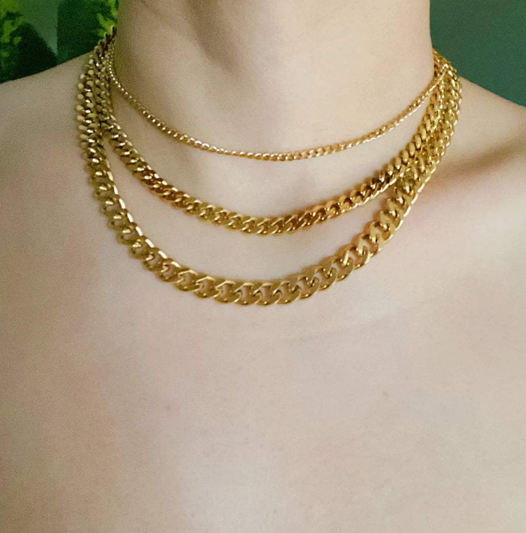 Stylish Cuban Chain Necklace
