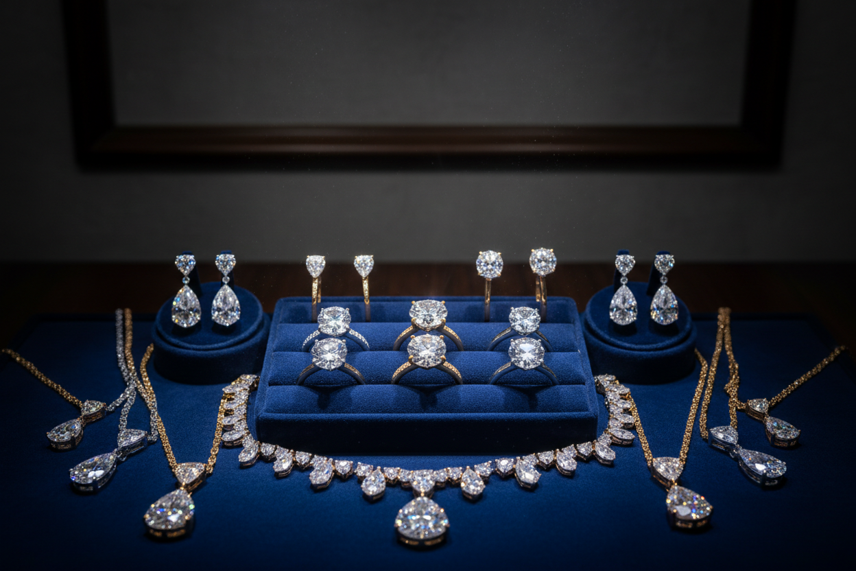 Give me a nice image speak about jewelry